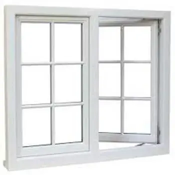 3-8 mm Upvc Casement Window, 4 X 6